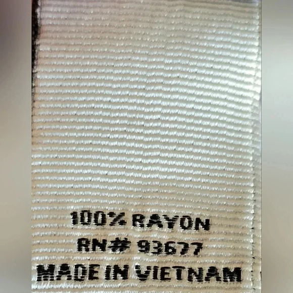 Stylus, Size L, Blue & White Floral Blouse - Picture 4 of 5